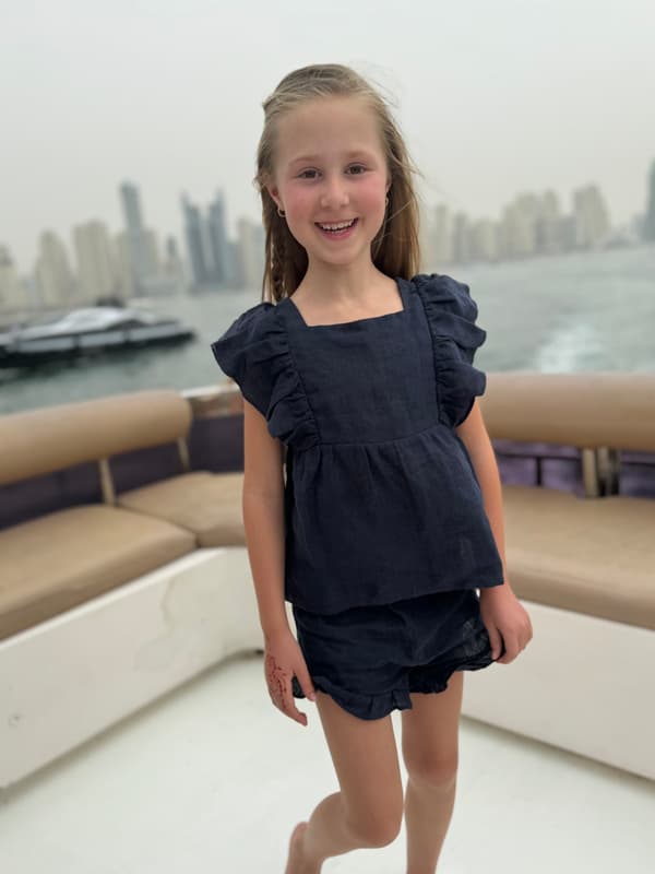 KIDS Penny linen top 2