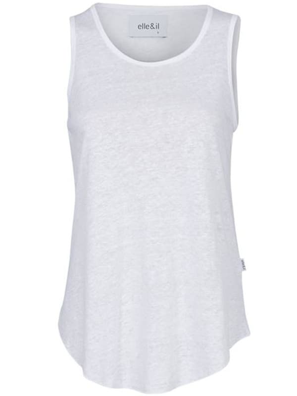 Rikke linen singlet 2