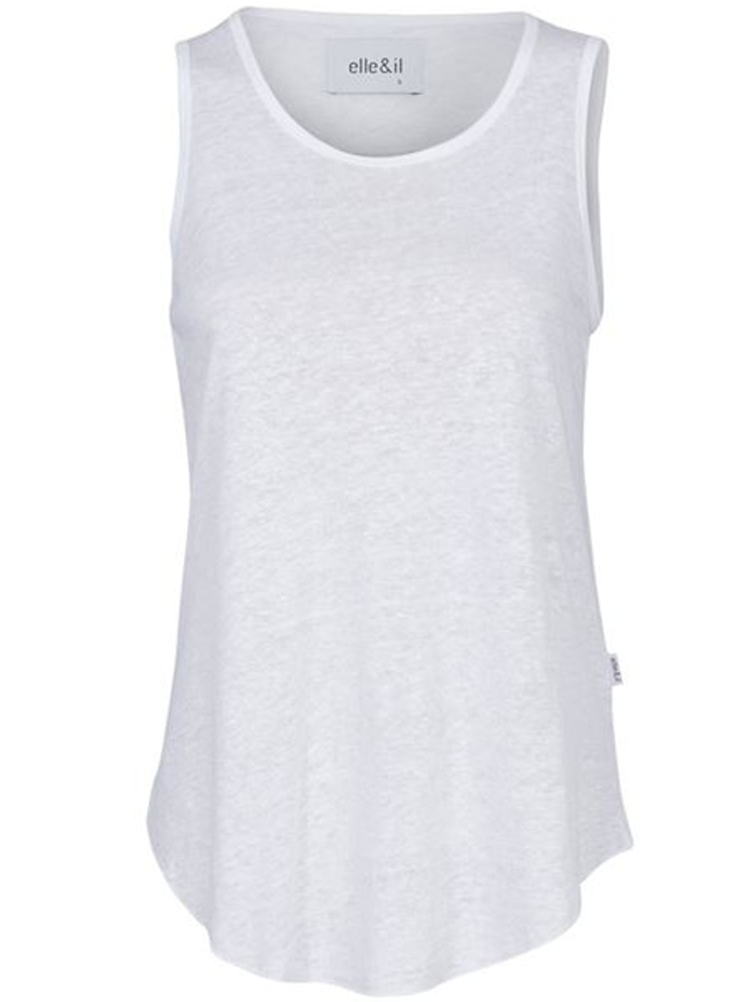 Rikke linen singlet