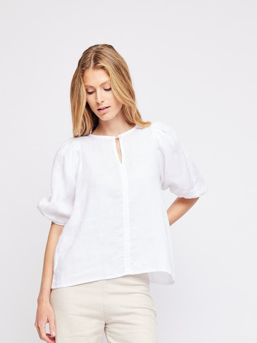 Anna linen top