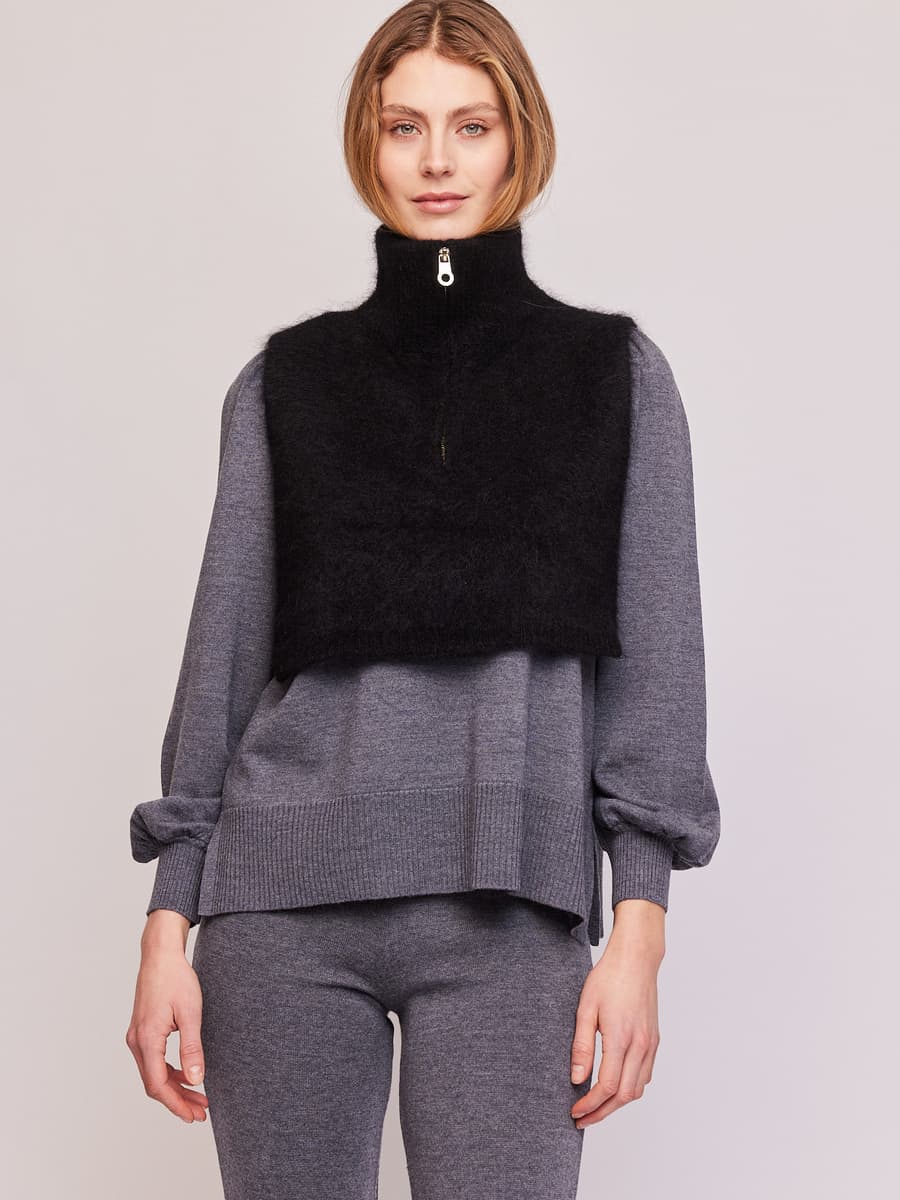 Belinda chunky high neck
