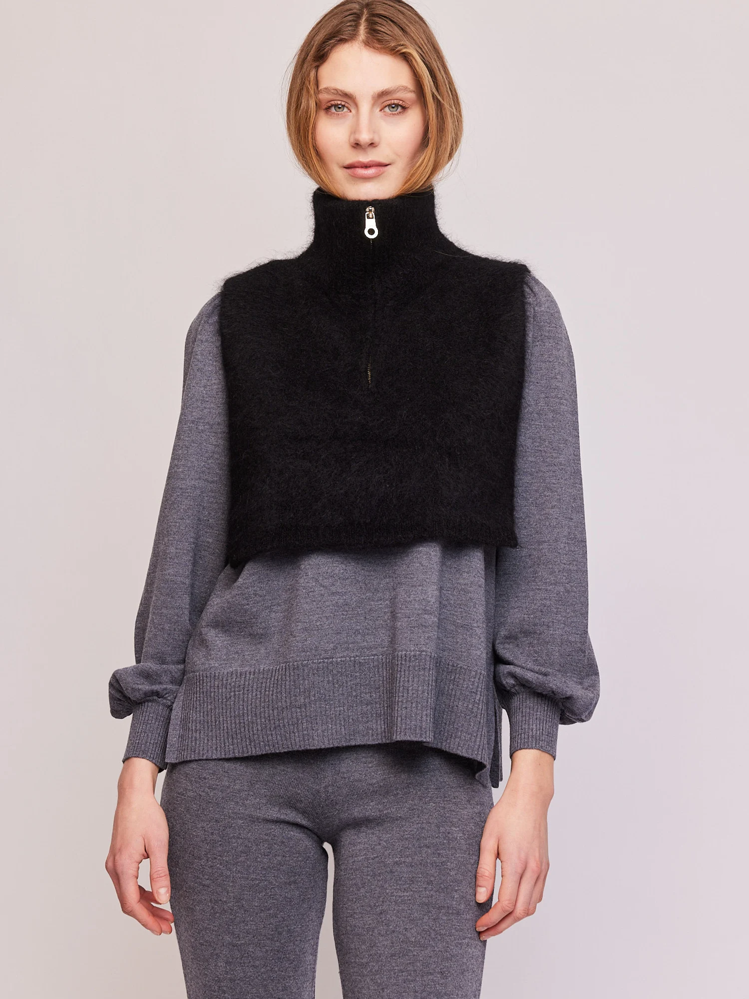 Belinda chunky high neck