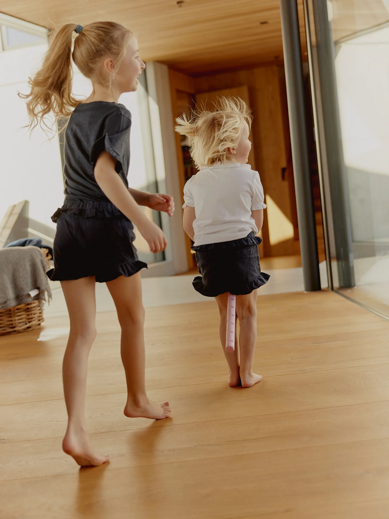KIDS Camilla linen shorts