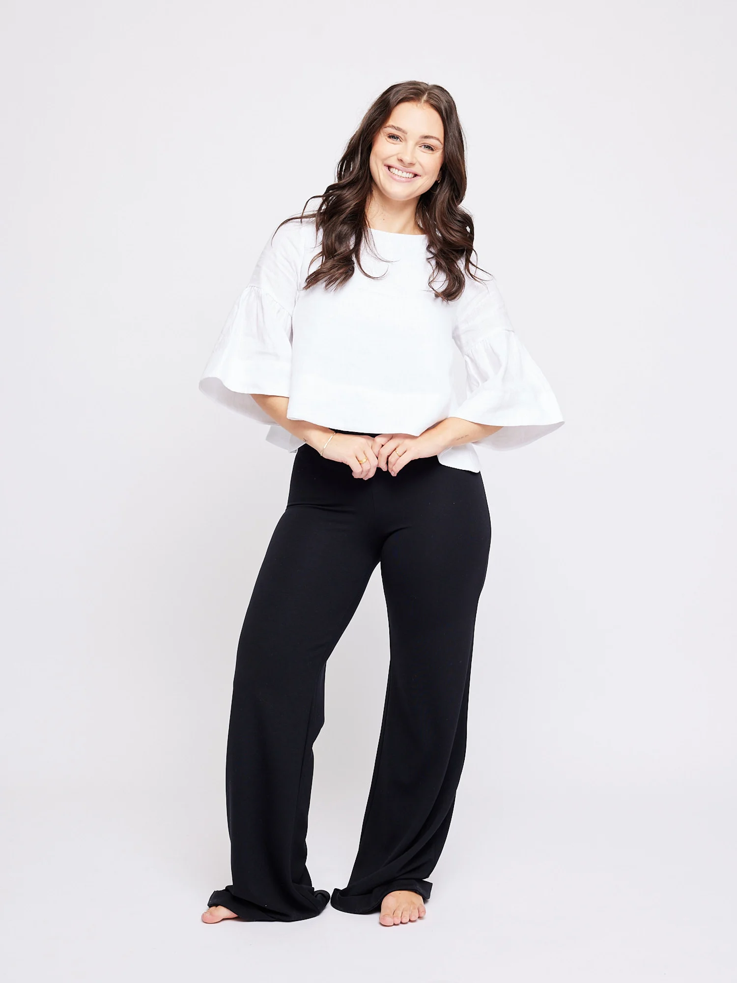 Louise linen top