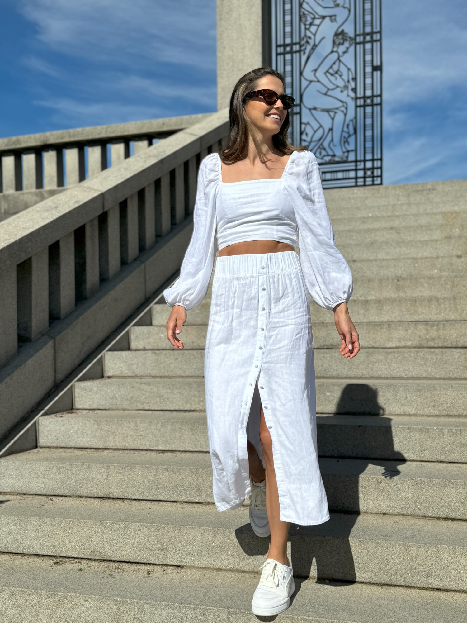 Arielle linen top
