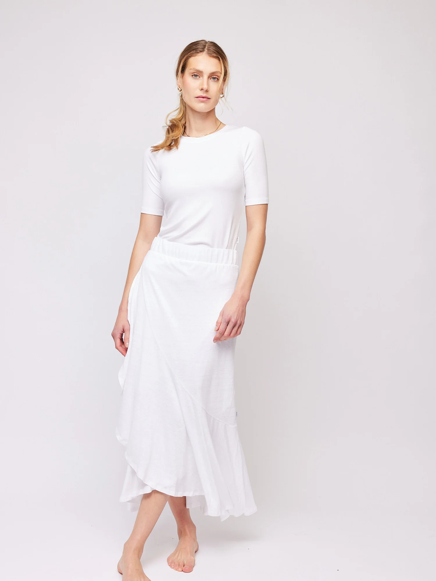 Petrine linen skirt
