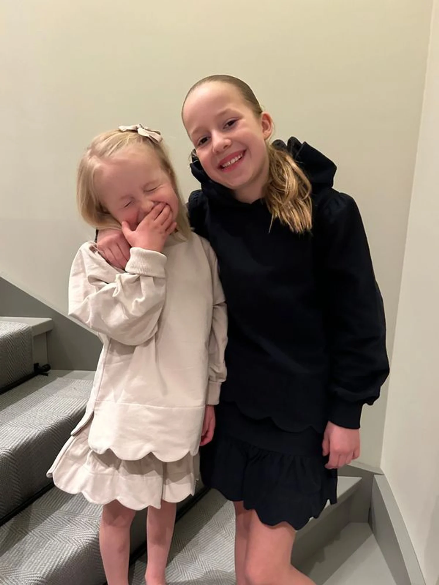 KIDS Ginger scallop skirt