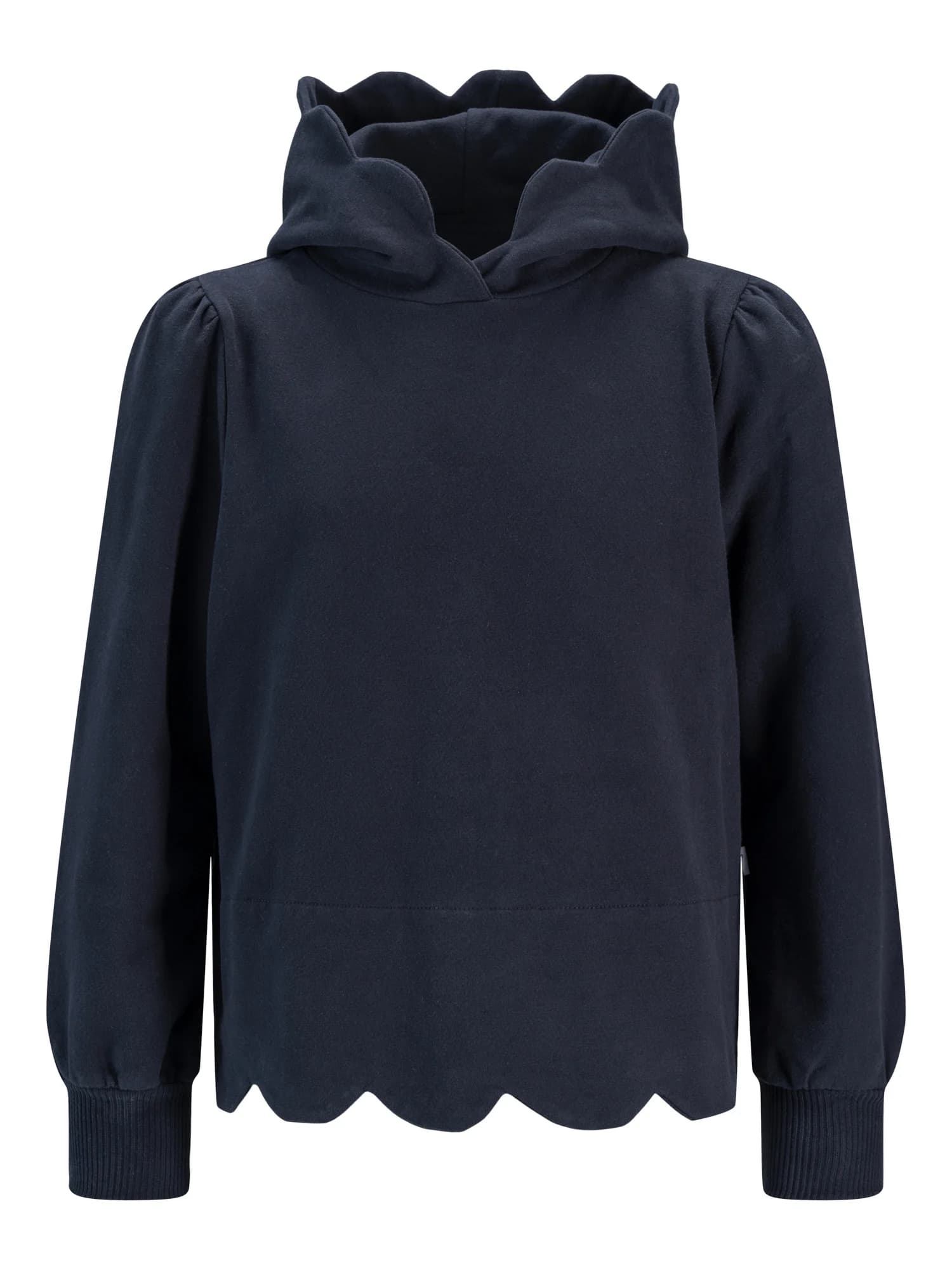 KIDS Tina scallop hoodie