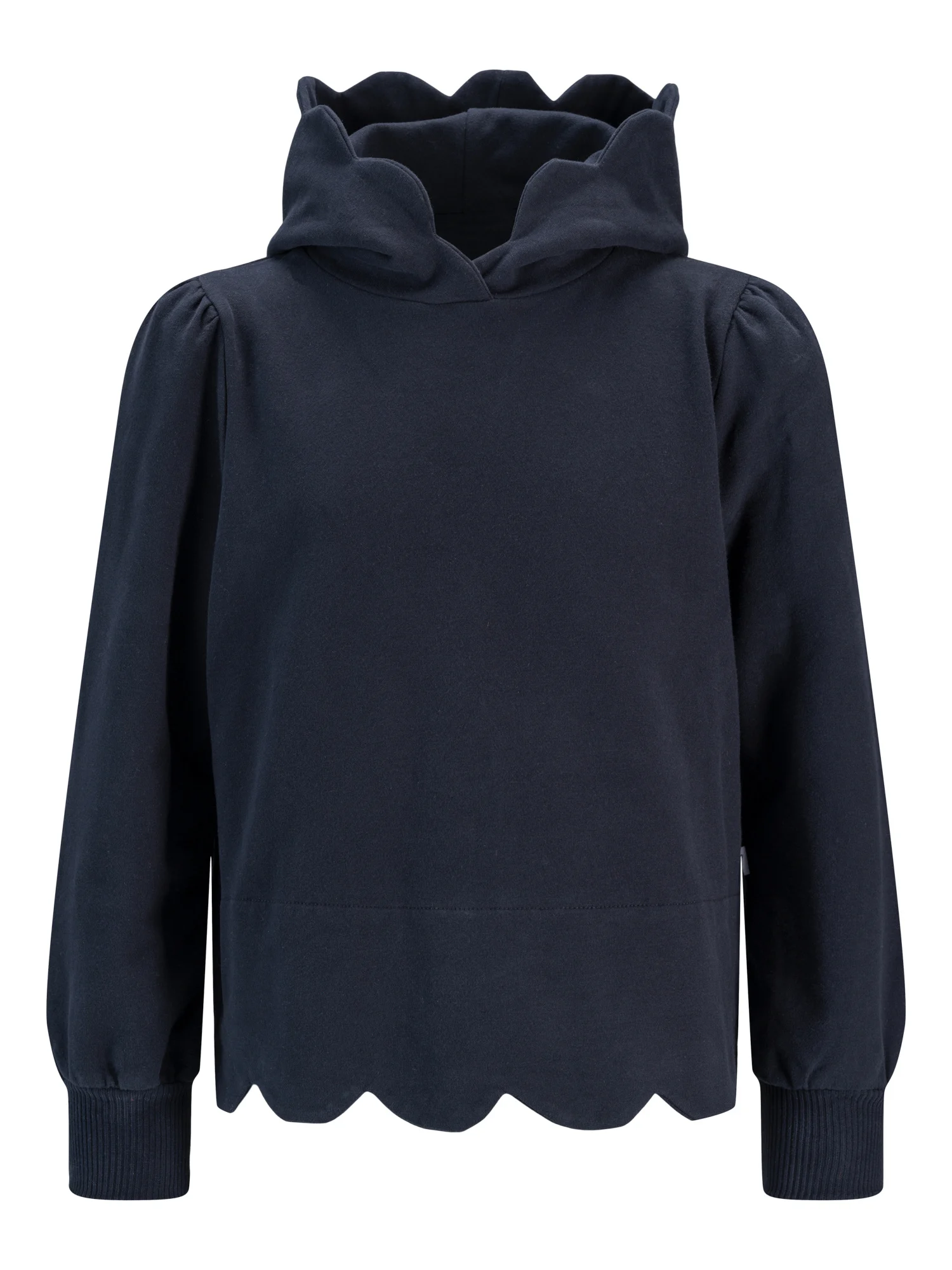 KIDS Tina scallop hoodie