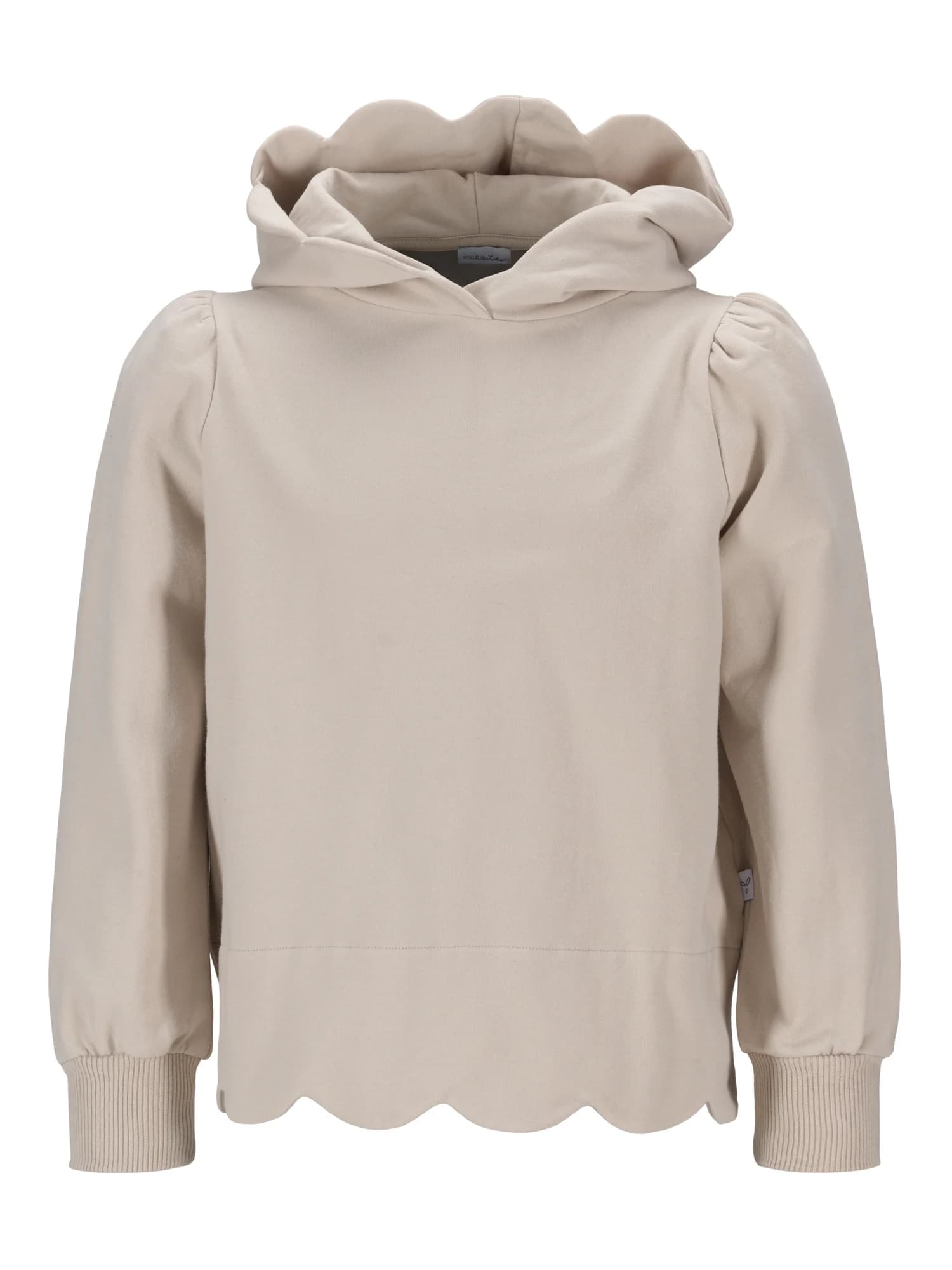 KIDS Tina scallop hoodie