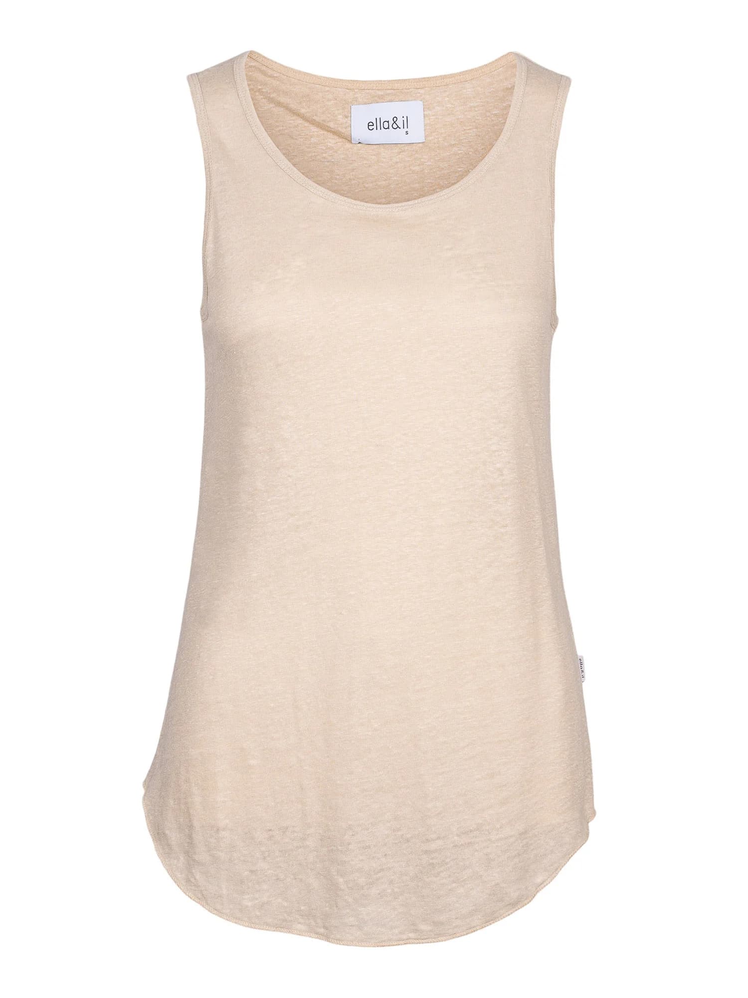 Rikke linen singlet